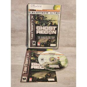 Platinum Hits Ghost Recon for Original Xbox